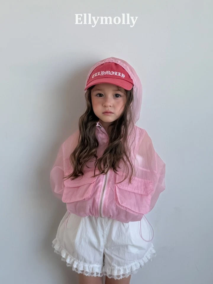Ellymolly - Korean Children Fashion - #childofig - Sheer Windbreaker - 12