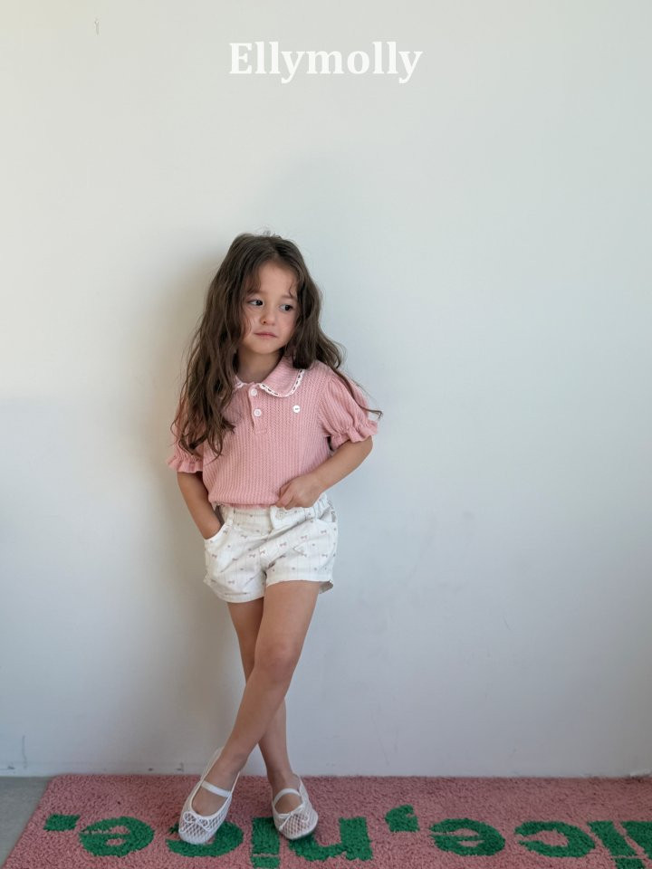 Ellymolly - Korean Children Fashion - #childrensboutique - Atelier Puff Collar Tee - 9