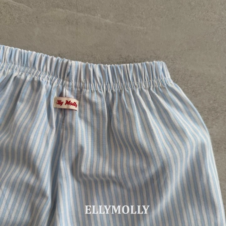 Ellymolly - Korean Children Fashion - #childrensboutique - Maren Stripe Pants - 11