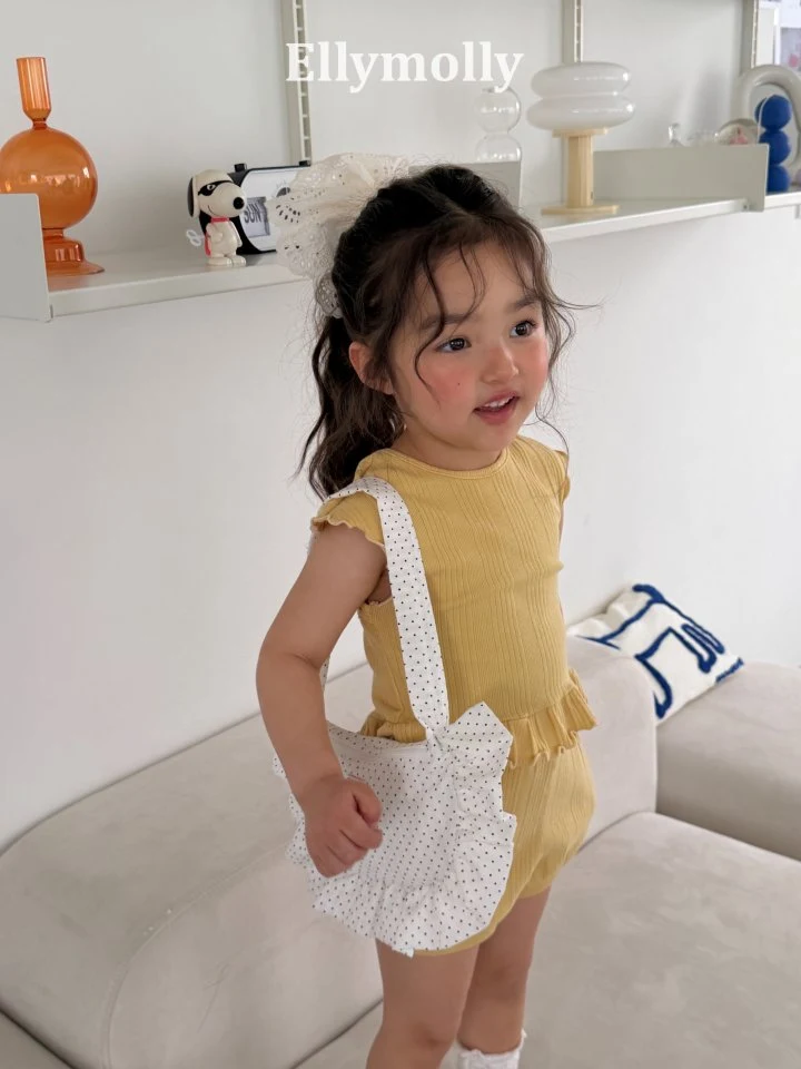 Ellymolly - Korean Children Fashion - #designkidswear - Mini Frill Bag - 5