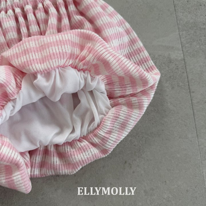 Ellymolly - Korean Children Fashion - #designkidswear - Berry Foam Bloomer - 7