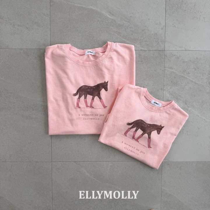 Ellymolly - Korean Children Fashion - #discoveringself - Blush Pony Tee - 10