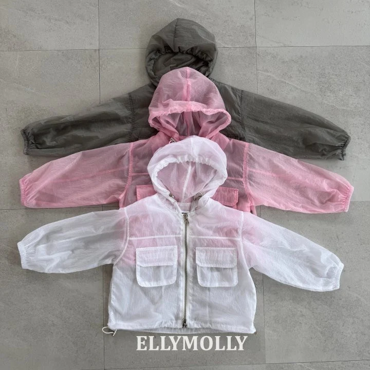 Ellymolly - Korean Children Fashion - #discoveringself - Sheer Windbreaker
