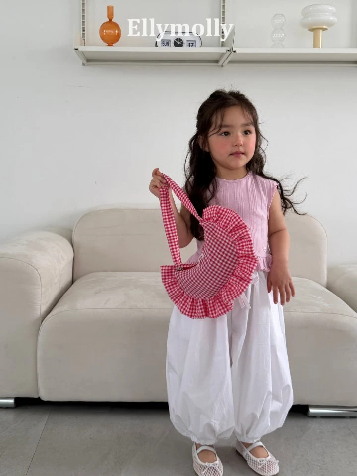 Ellymolly - Korean Children Fashion - #kidsshorts - Mini Frill Bag - 8
