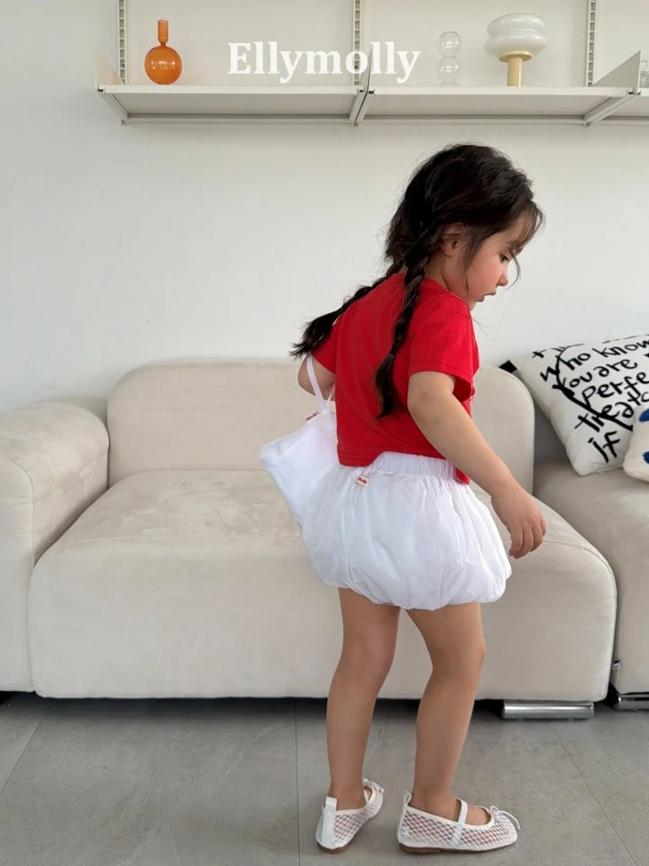 Ellymolly - Korean Children Fashion - #kidsshorts - Berry Foam Bloomer - 10