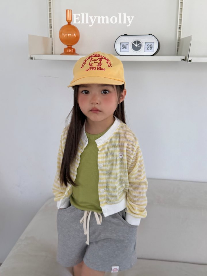 Ellymolly - Korean Children Fashion - #kidsshorts - Berry Foam Cardigan - 9