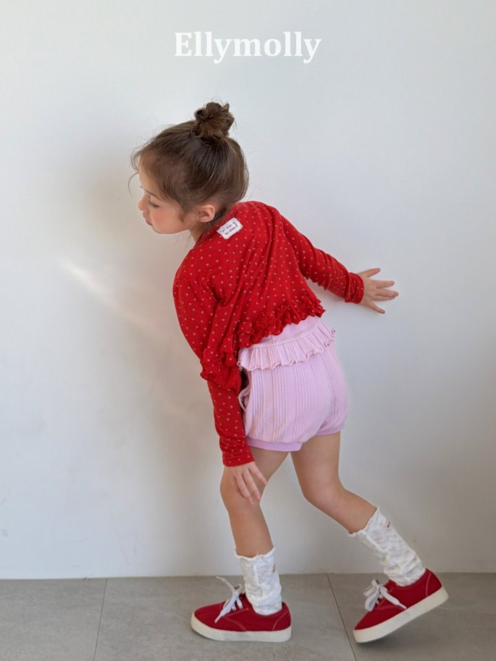 Ellymolly - Korean Children Fashion - #kidsstore - Days Frill Cardigan - 5
