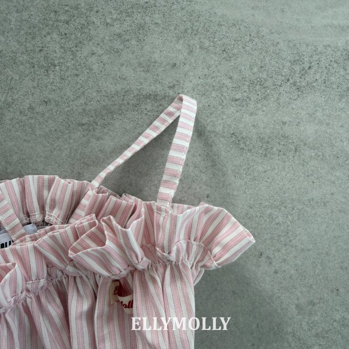Ellymolly - Korean Children Fashion - #kidsstore - Maren Frill Bustier - 4