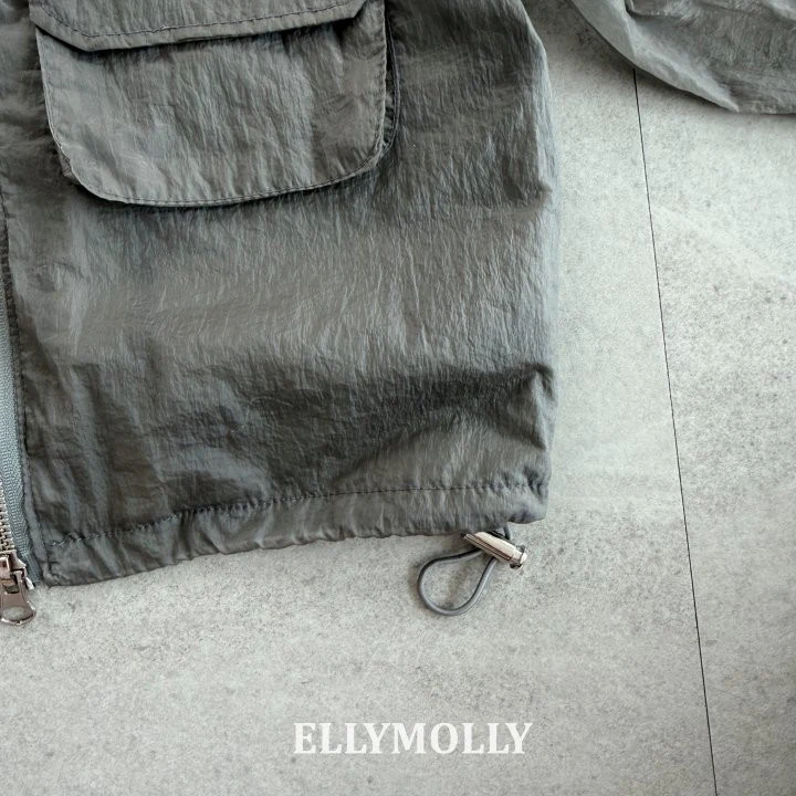 Ellymolly - Korean Children Fashion - #littlefashionista - Sheer Windbreaker - 7