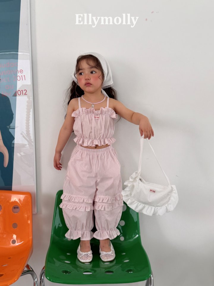 Ellymolly - Korean Children Fashion - #littlefashionista - Maren Stripe Pants - 5