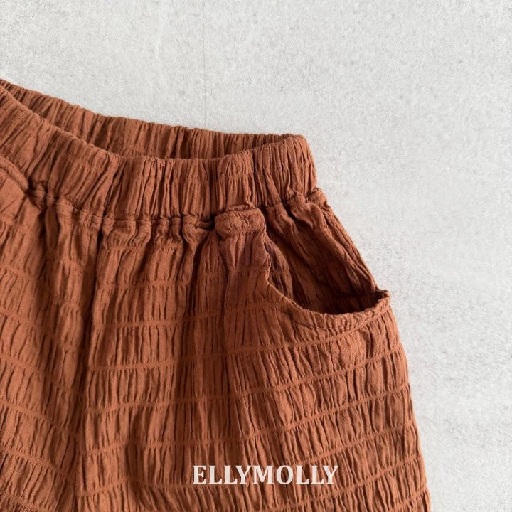 Ellymolly - Korean Children Fashion - #Kfashion4kids - Popcorn Wide Pants - 4