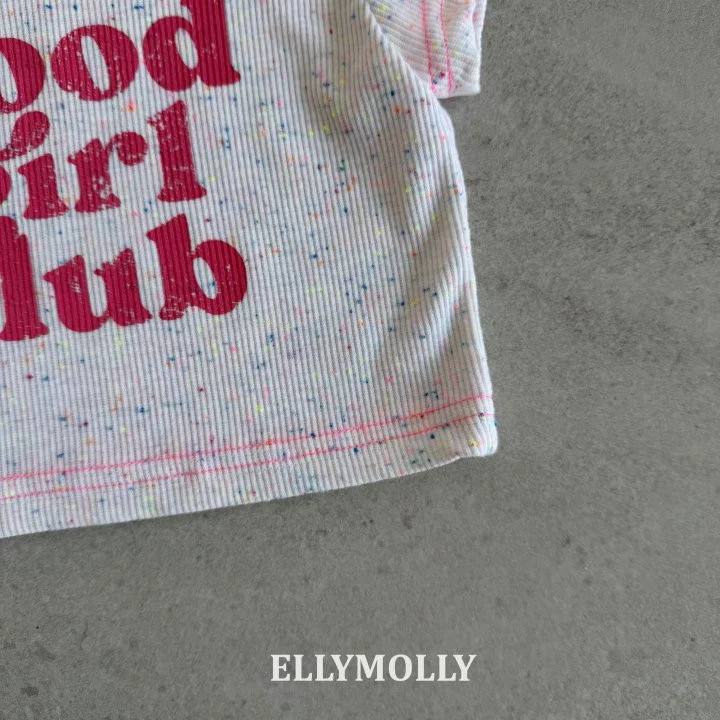 Ellymolly - Korean Children Fashion - #magicofchildhood - Rainbow Crop Tee - 7