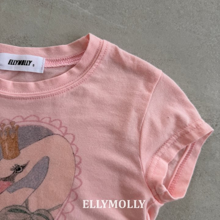 Ellymolly - Korean Children Fashion - #littlefashionista - Alice Swan Tee - 4