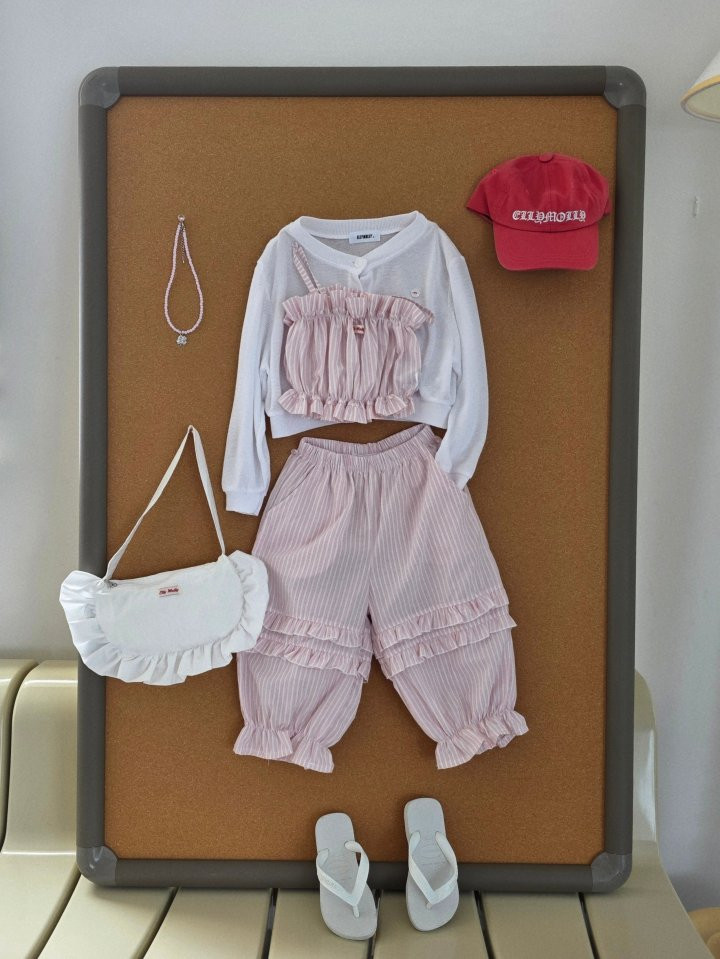 Ellymolly - Korean Children Fashion - #minifashionista - Maren Frill Bustier - 8