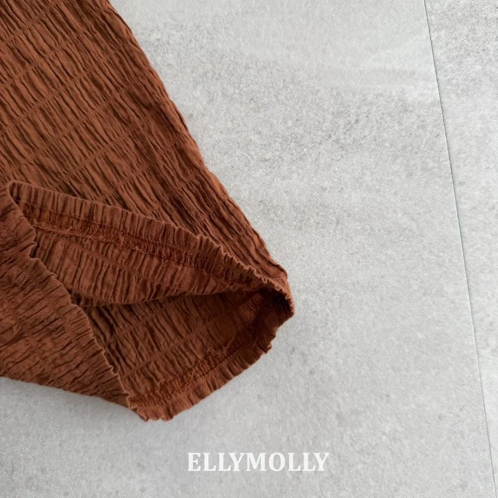 Ellymolly - Korean Children Fashion - #minifashionista - Popcorn Wide Pants - 6