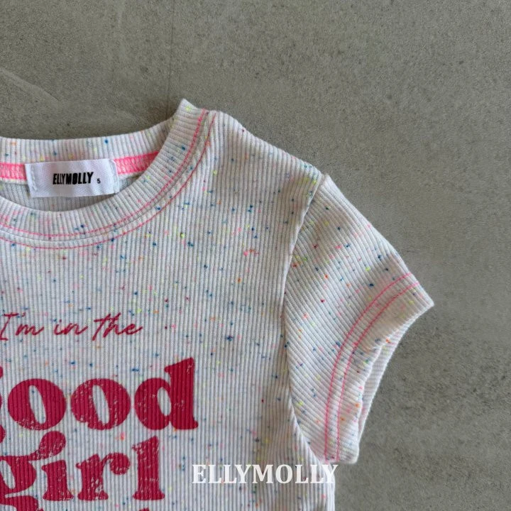 Ellymolly - Korean Children Fashion - #prettylittlegirls - Rainbow Crop Tee - 9
