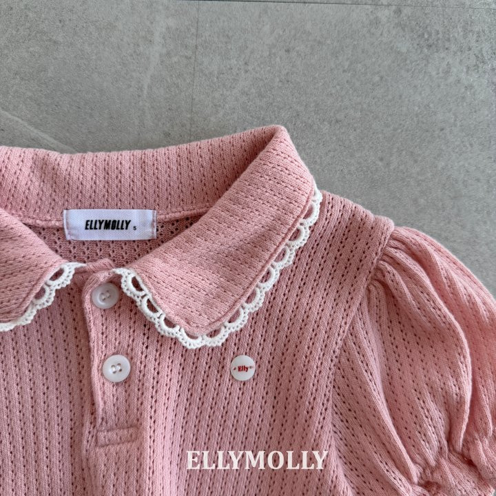 Ellymolly - Korean Children Fashion - #minifashionista - Atelier Puff Collar Tee - 4