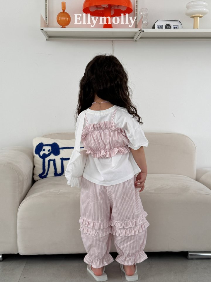 Ellymolly - Korean Children Fashion - #prettylittlegirls - Maren Frill Bustier - 9