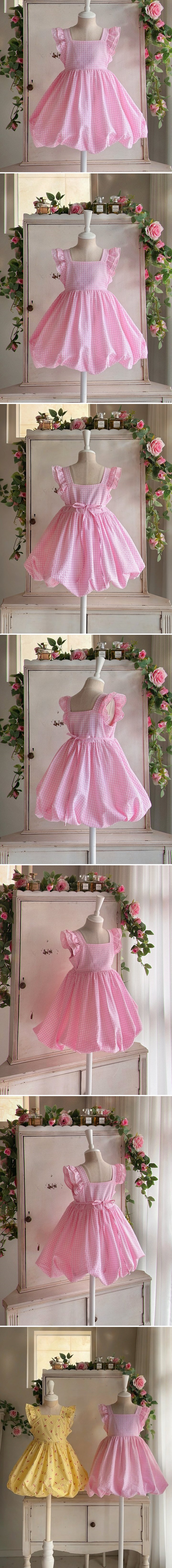Eugenie Candies - Korean Children Fashion - #prettylittlegirls - Lily Balloon One-piece - 2