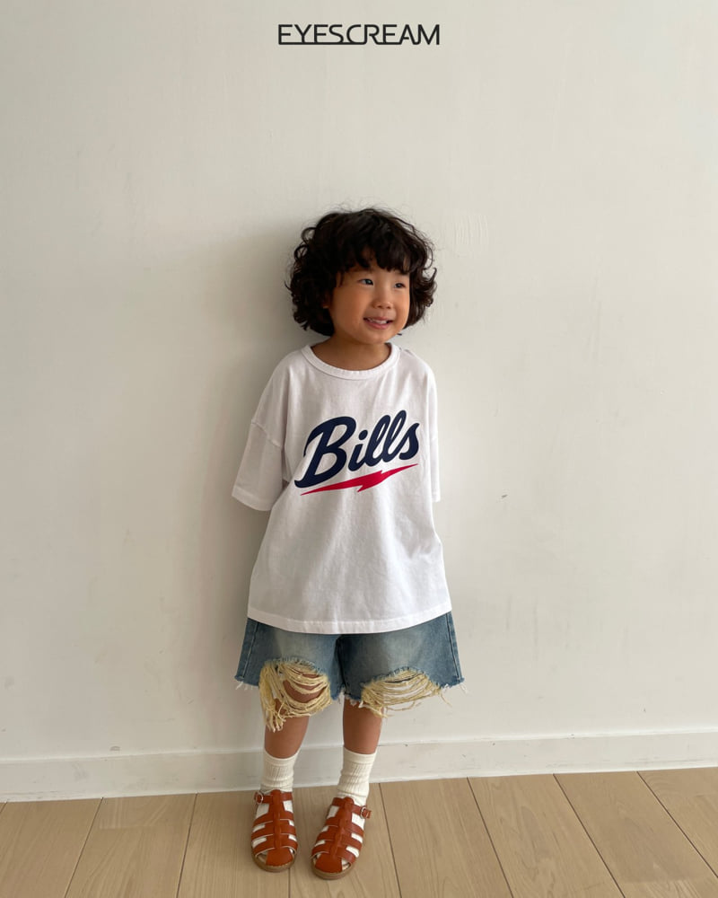 Eyescream - Korean Children Fashion - #childofig - Bills Boxy Tee - 7
