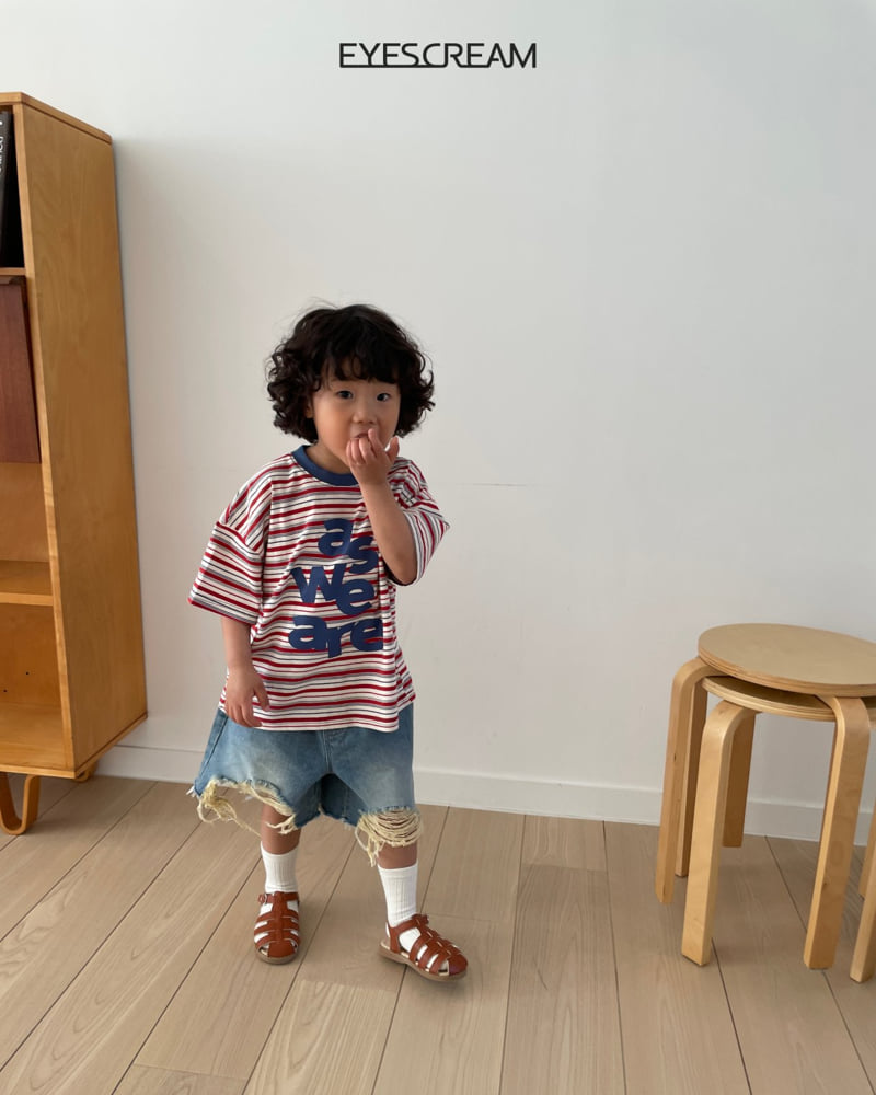 Eyescream - Korean Children Fashion - #childofig - As We Are Stripe Tee - 11