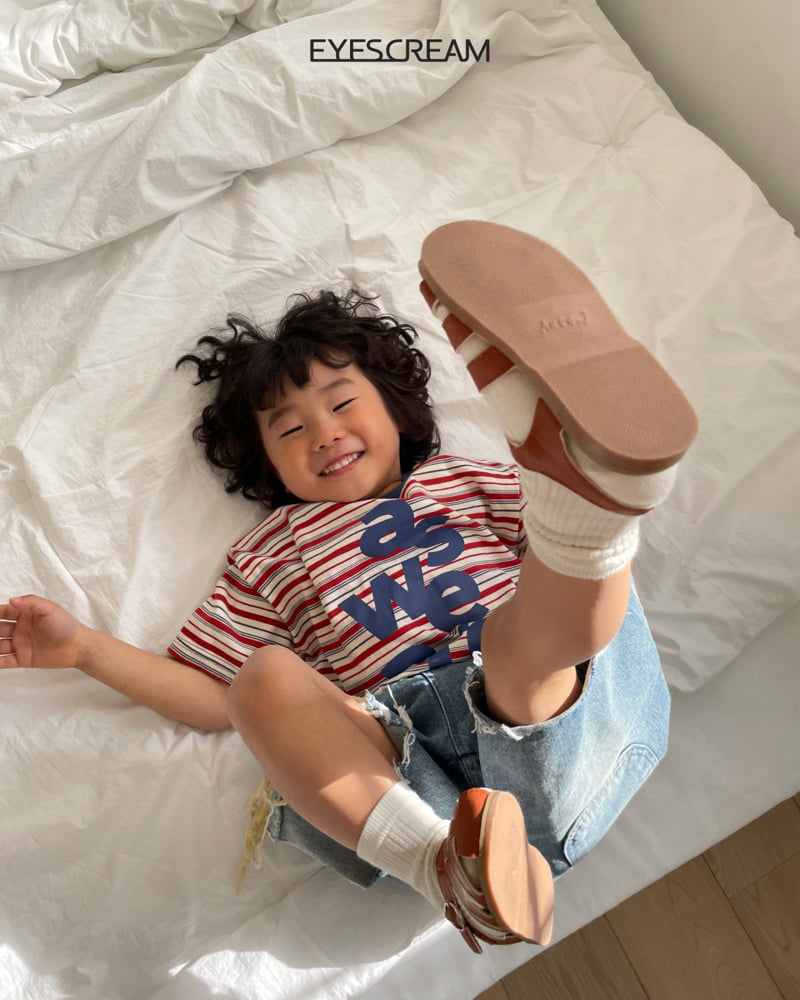 Eyescream - Korean Children Fashion - #childofig - As We Are Stripe Tee - 12
