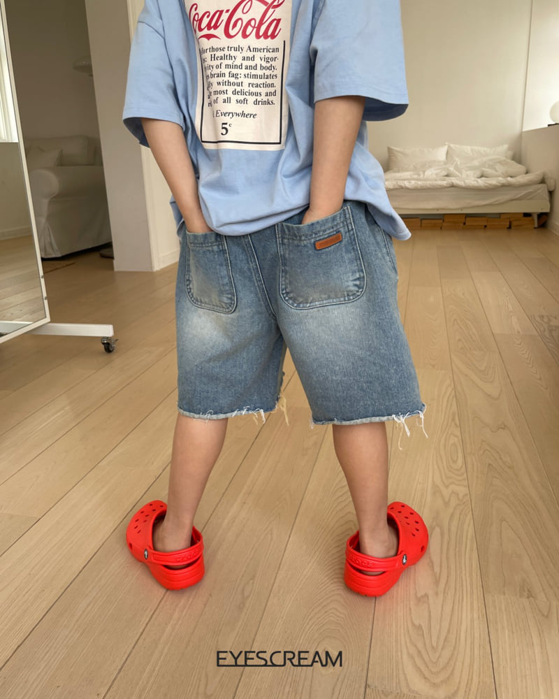 Eyescream - Korean Children Fashion - #childofig - Vintage Denim Pants - 6