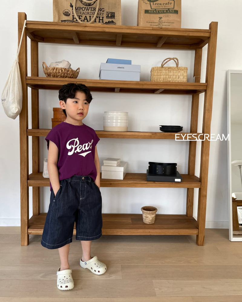Eyescream - Korean Children Fashion - #childofig - Pearl Sleeveless Tee - 6