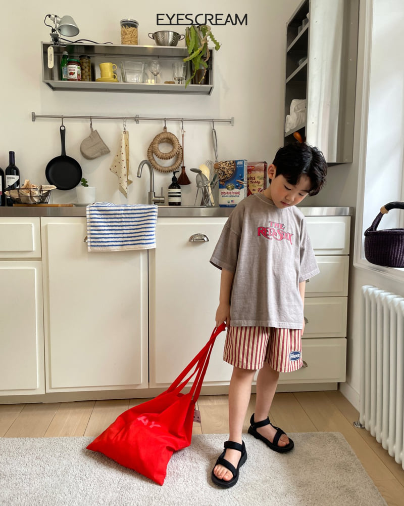 Eyescream - Korean Children Fashion - #childrensboutique - Red Sox Pigment Tee - 5