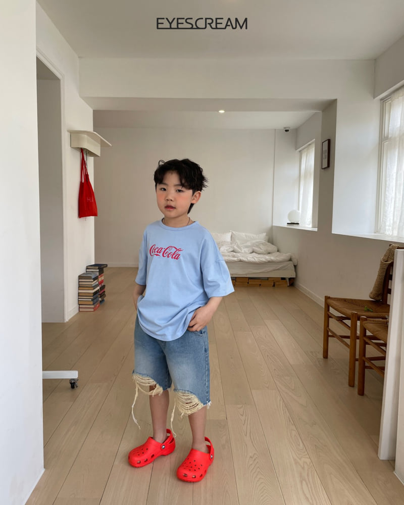 Eyescream - Korean Children Fashion - #childrensboutique - Vintage Denim Pants - 8