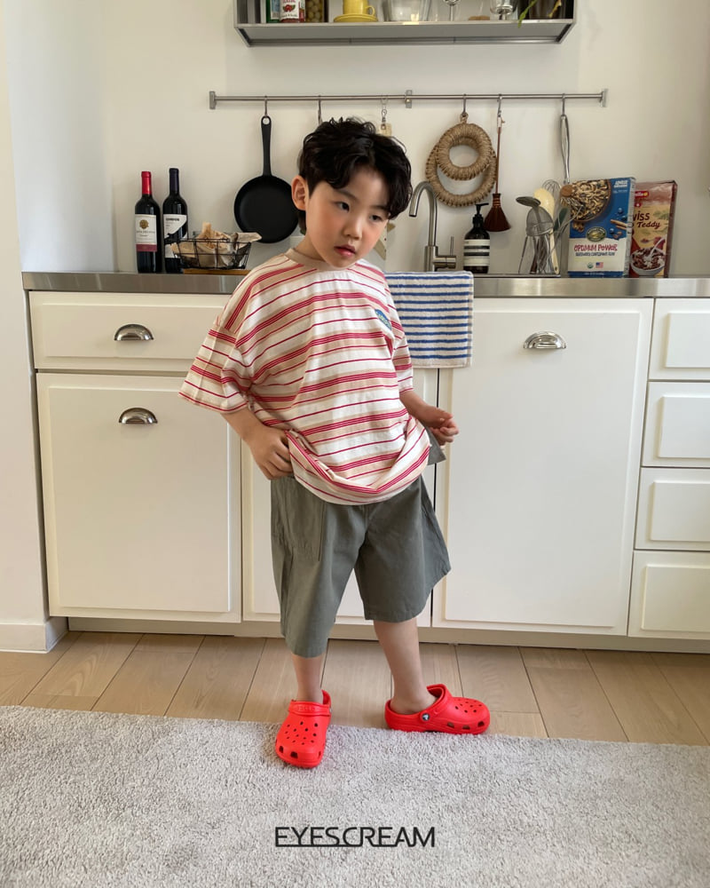 Eyescream - Korean Children Fashion - #childrensboutique - Point Label Cargo Pants - 7