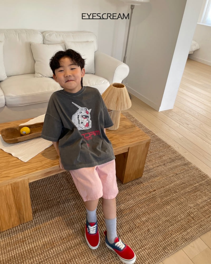 Eyescream - Korean Children Fashion - #childrensboutique - Gundam Pigment Tee - 12