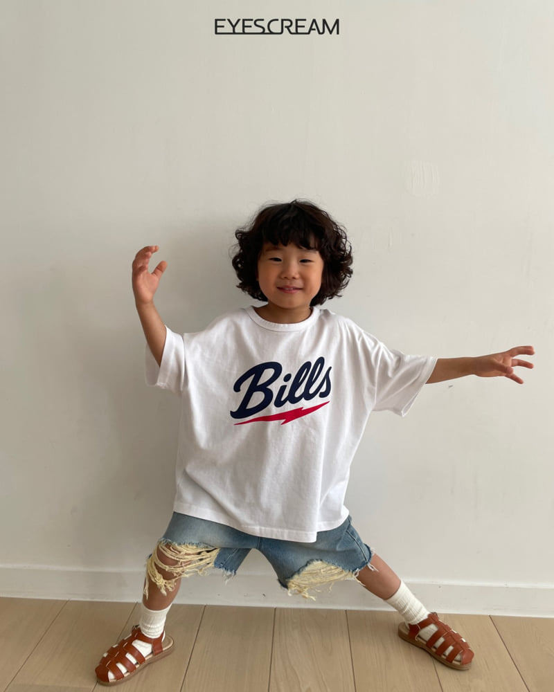 Eyescream - Korean Children Fashion - #designkidswear - Bills Boxy Tee - 9
