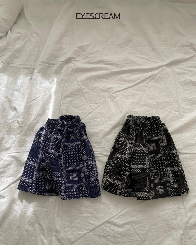 Eyescream - Korean Children Fashion - #designkidswear - Rib Paisley Pants