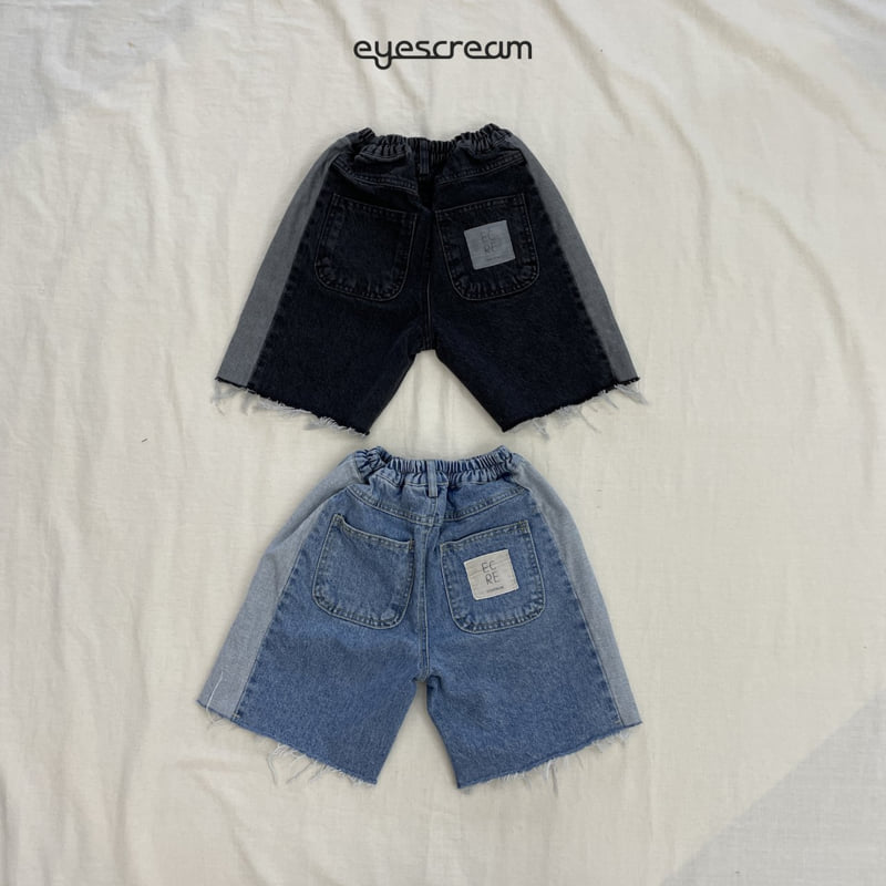 Eyescream - Korean Children Fashion - #designkidswear - Color Block Cut Pants