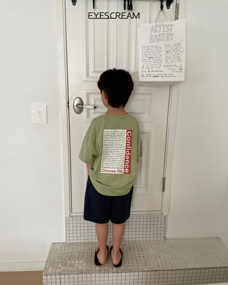 Eyescream - Korean Children Fashion - #discoveringself - Confidence Short Sleeve Tee - 11