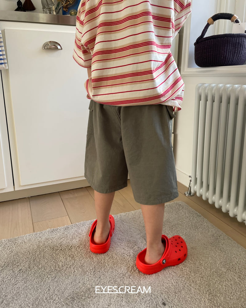 Eyescream - Korean Children Fashion - #discoveringself - Point Label Cargo Pants - 9