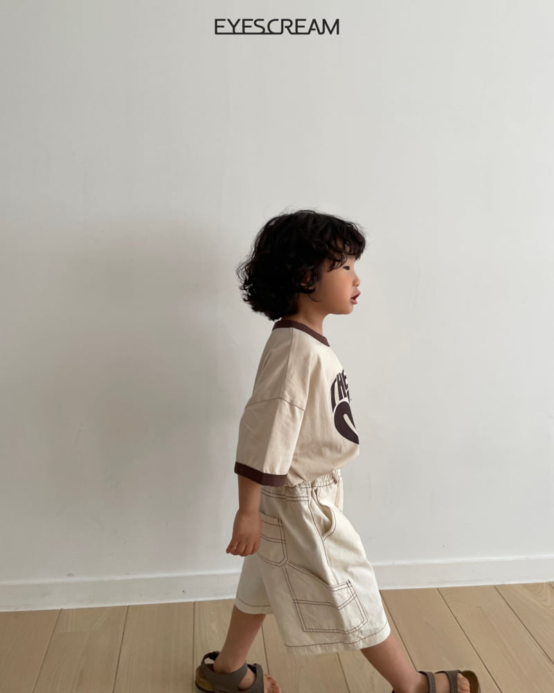 Eyescream - Korean Children Fashion - #fashionkids - Typo Heart Ringer Tee - 12