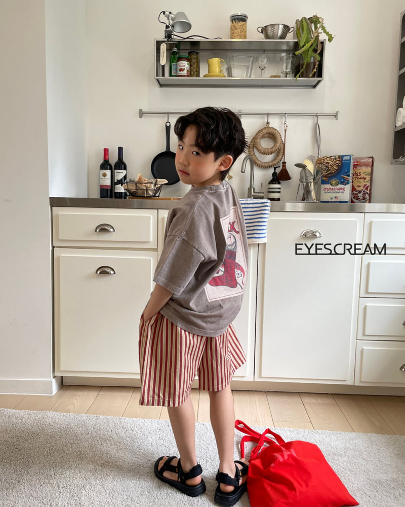 Eyescream - Korean Children Fashion - #fashionkids - Red Sox Pigment Tee - 8
