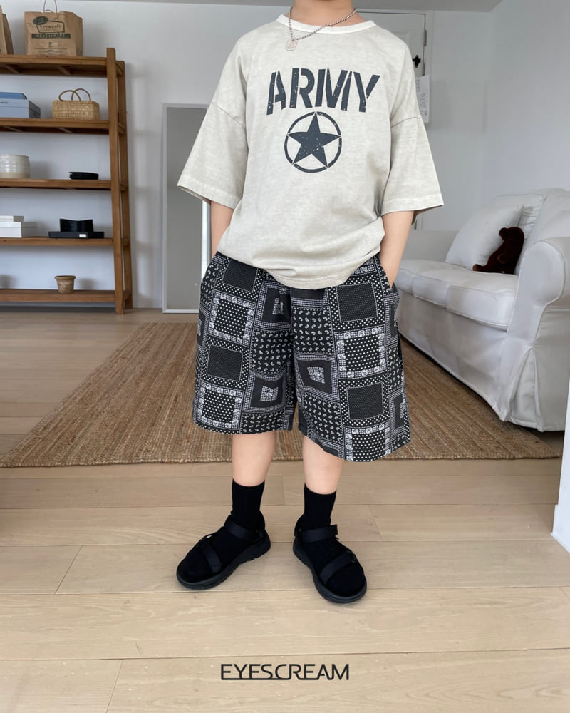 Eyescream - Korean Children Fashion - #fashionkids - Rib Paisley Pants - 3
