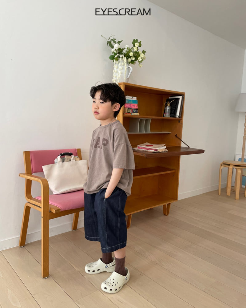 Eyescream - Korean Children Fashion - #fashionkids - Tab Short Sleeve Tee - 6