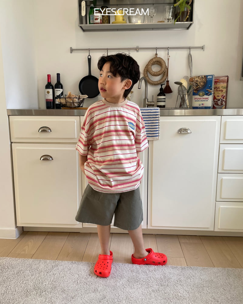 Eyescream - Korean Children Fashion - #fashionkids - Garden Stripe Tee - 4