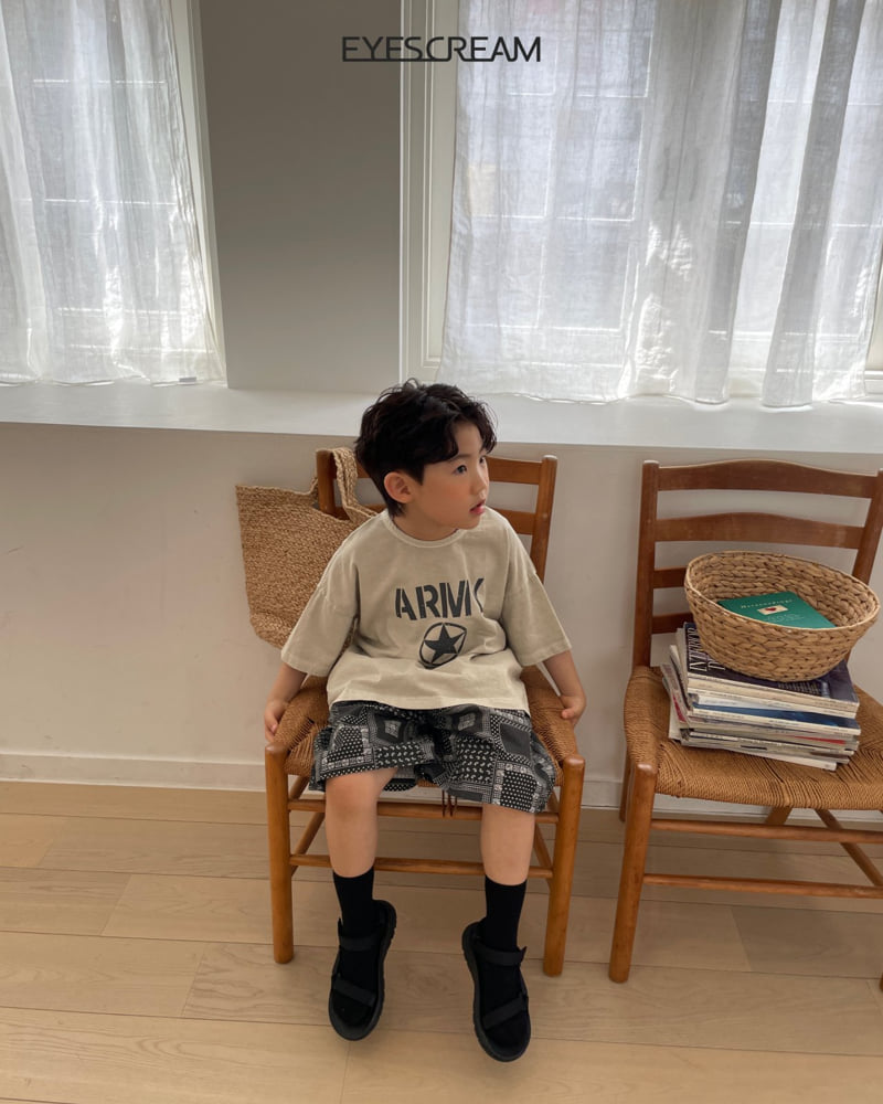 Eyescream - Korean Children Fashion - #fashionkids - Rib Paisley Pants - 4