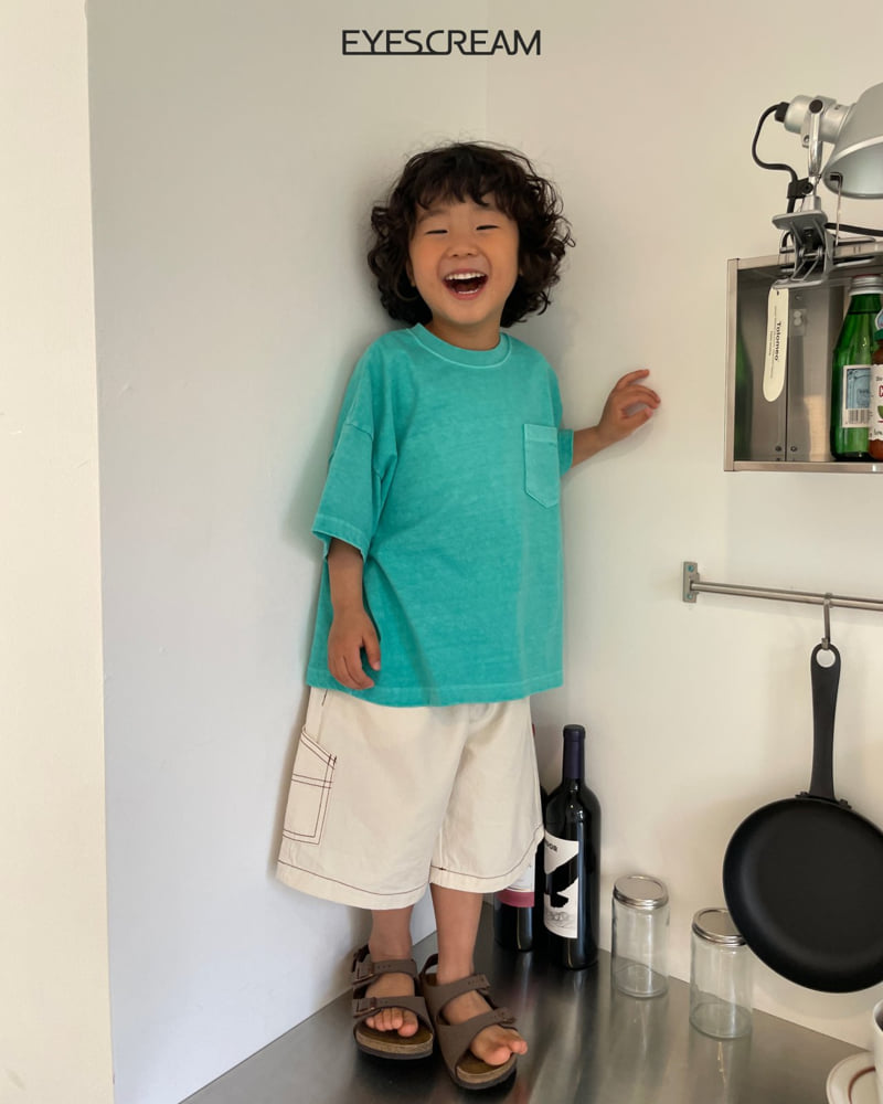 Eyescream - Korean Children Fashion - #kidsshorts - Selling Pigment Tee - 11