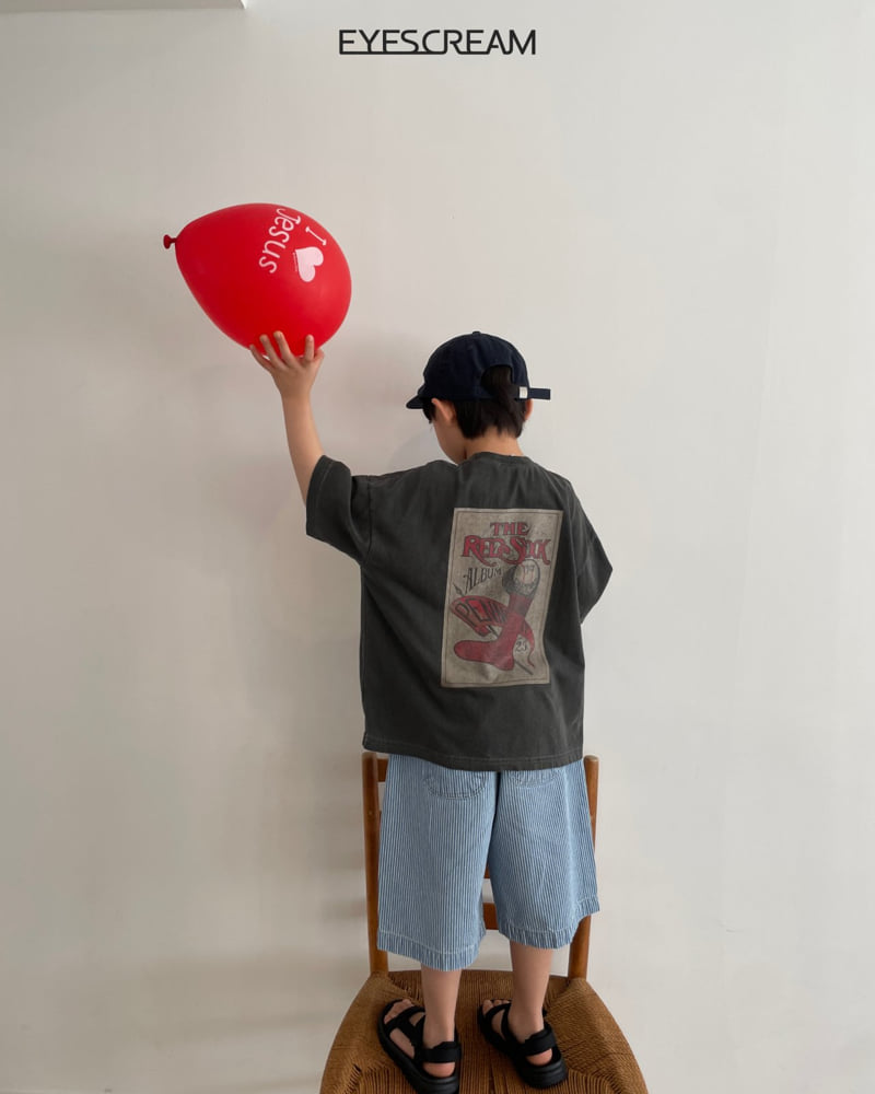 Eyescream - Korean Children Fashion - #kidsstore - Red Sox Pigment Tee - 10