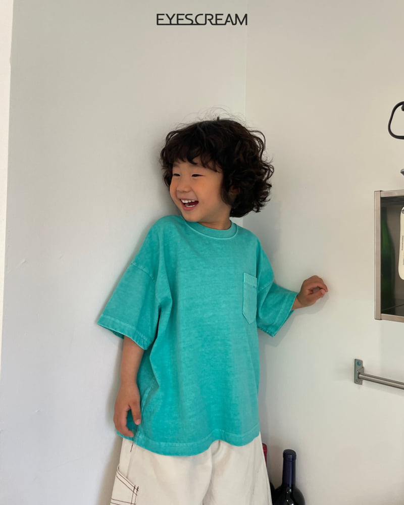 Eyescream - Korean Children Fashion - #kidsstore - Selling Pigment Tee - 12