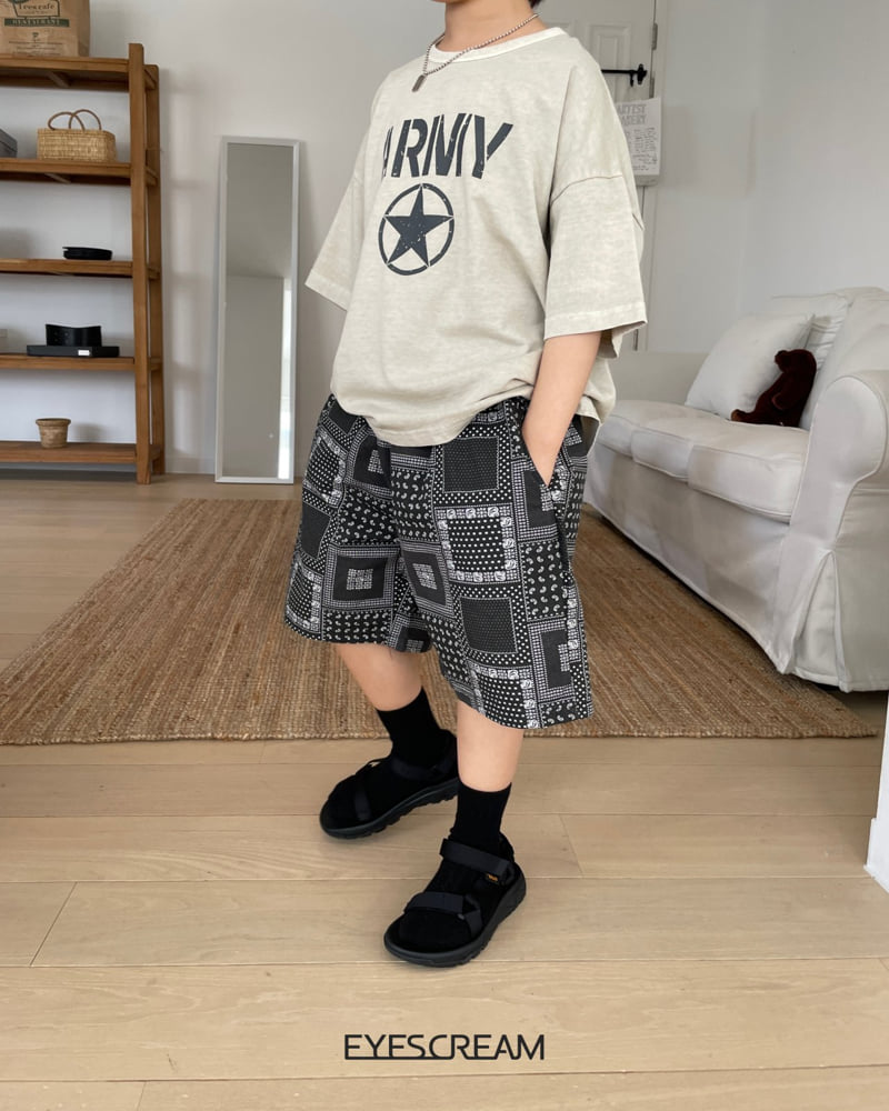 Eyescream - Korean Children Fashion - #kidzfashiontrend - Rib Paisley Pants - 6