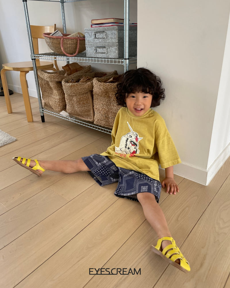 Eyescream - Korean Children Fashion - #kidsstore - Gundam Pigment Tee - 4
