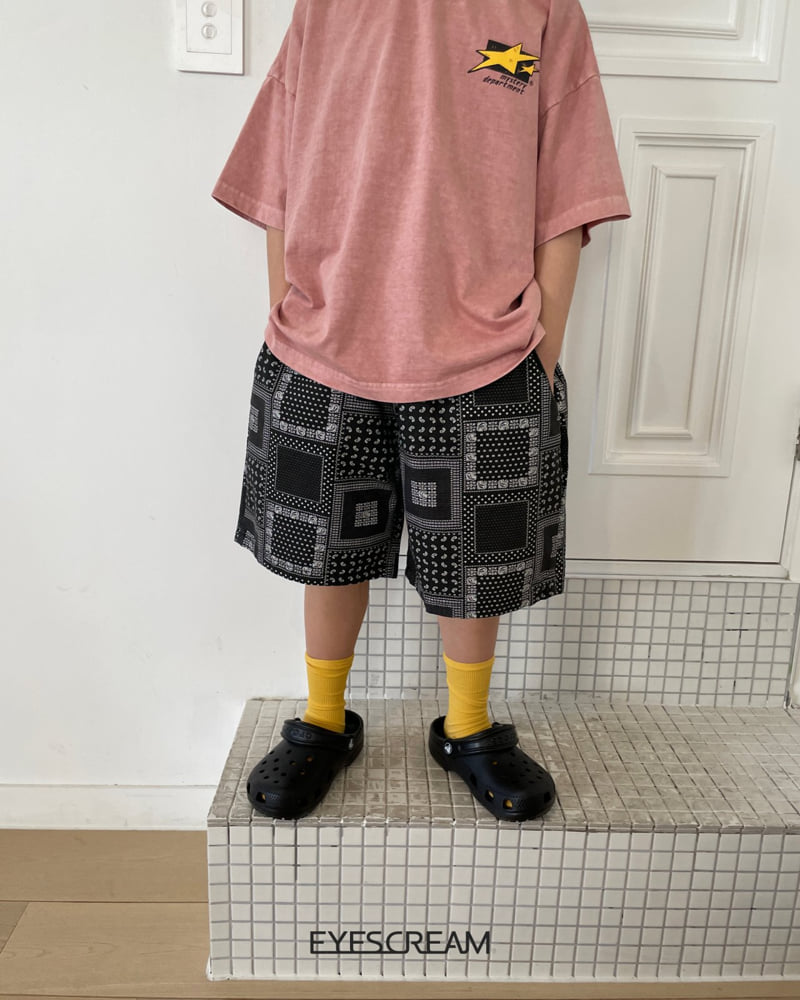 Eyescream - Korean Children Fashion - #littlefashionista - Rib Paisley Pants - 8