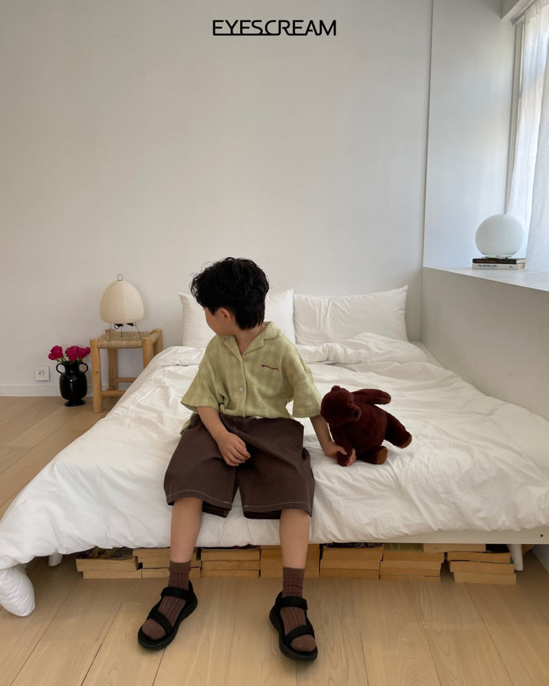 Eyescream - Korean Children Fashion - #magicofchildhood - Natural Cotton Carpenter Pants - 12